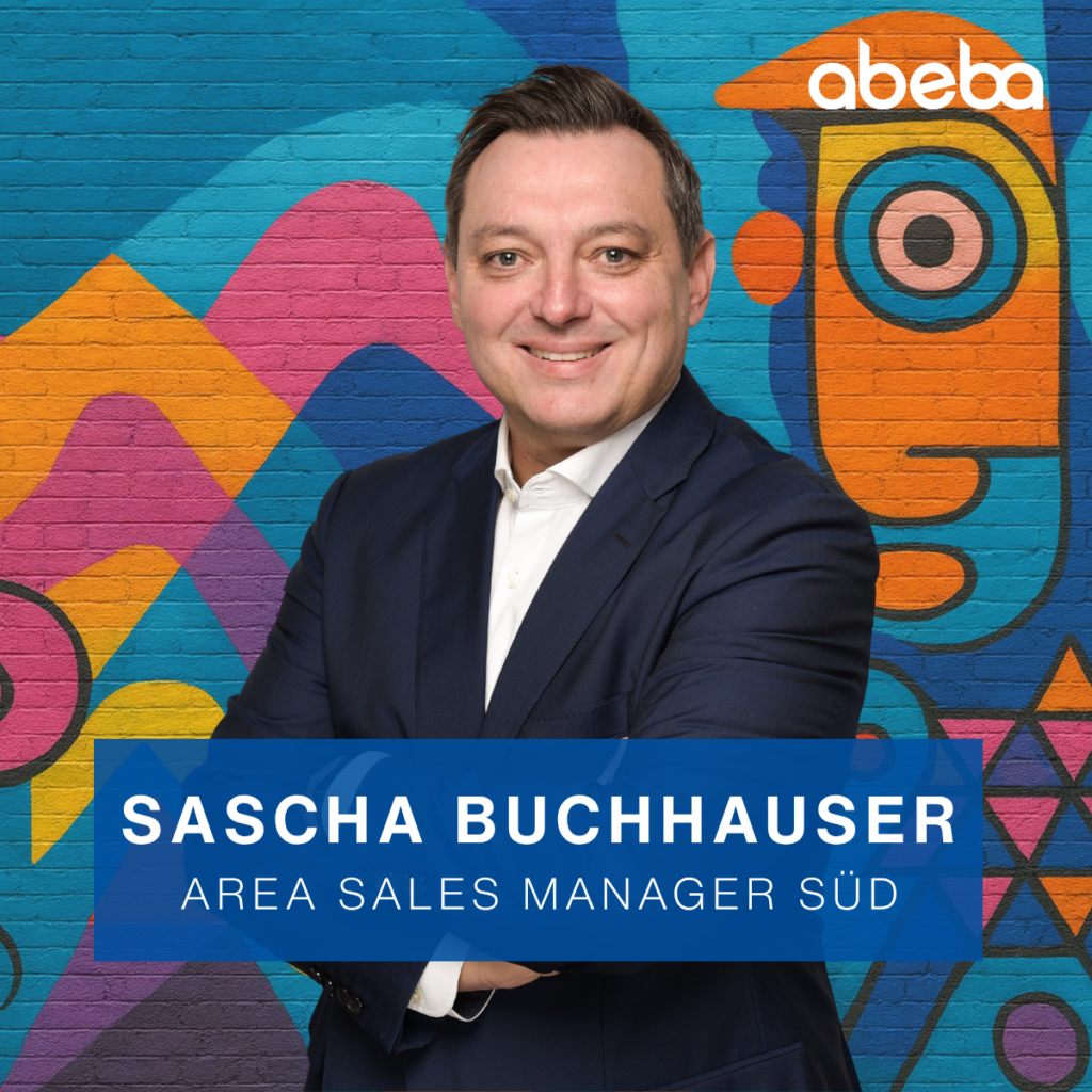 Sascha Buchhauser, nouveau référent du service commercial d'ABEBA pour le sud de l'Allemagne