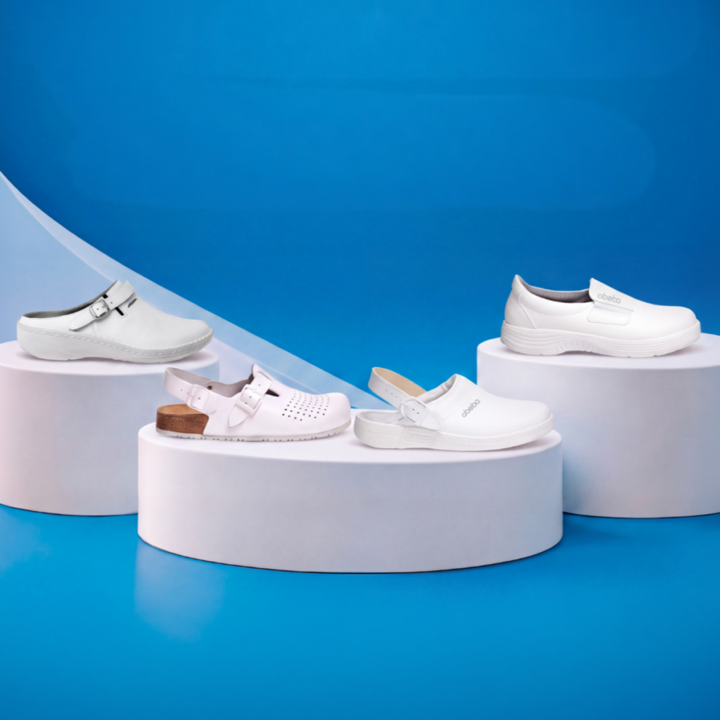 Chaussures de travail ABEBA des gammes The Original, Nature, Reflexor Comfort et X-Light