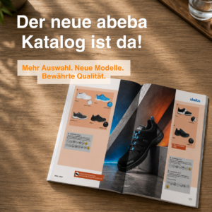 ABEBA Katalog mit Berufs- und Sicherheitsschuhen aus dem aktuellen Sortiment
